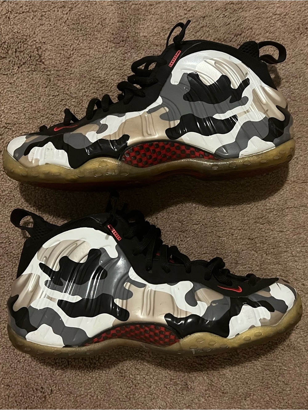 Nike Air Foamposite One Fighter Jet Size 11